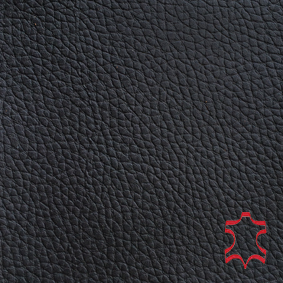 Bild zu Farbe GL002 Schwarz Echtleder